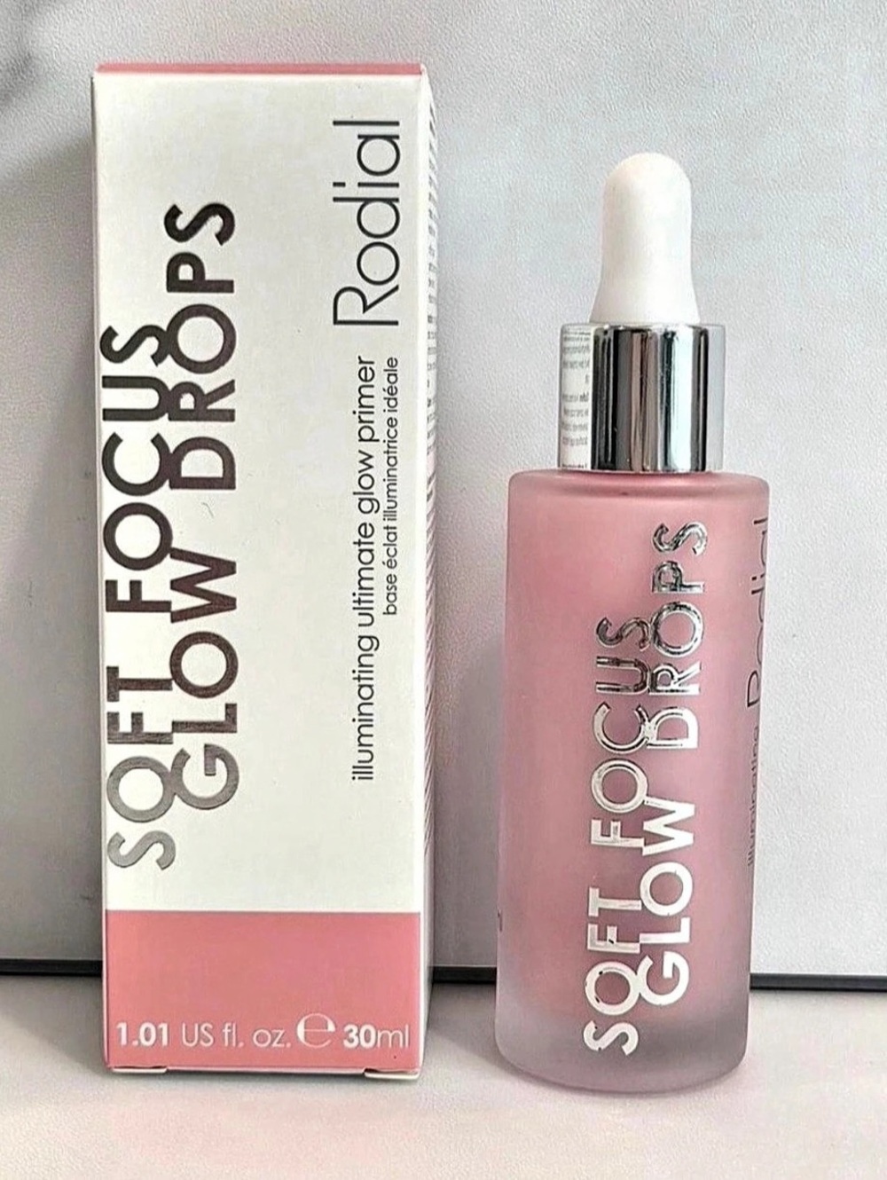 Rodial Soft Focus Glow Drops Illuminating Glow Primer 30 ml NWT